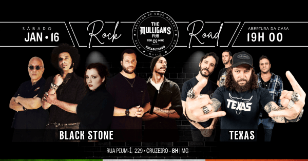Imagem do evento Mulligan's Rock Road
