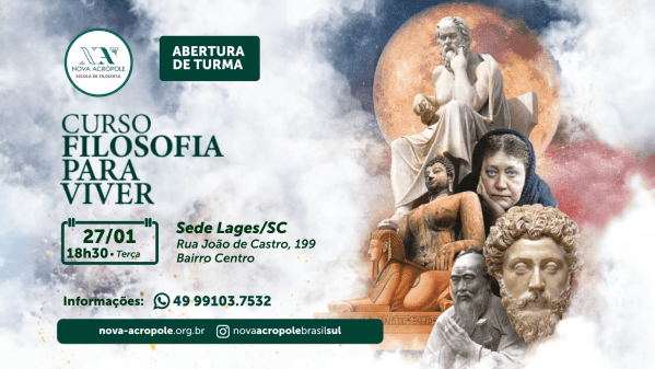 Imagem do evento Curso Filosofia para Viver - jan/2026