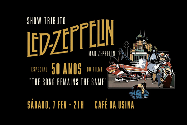 Imagem do evento Mad Zeppelin - The Song Remains The Same - 50 anos