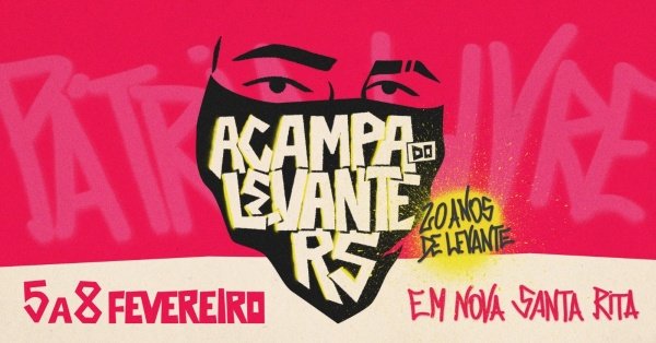 Imagem do evento Acampamento 20 Anos do Levante Popular da Juventude