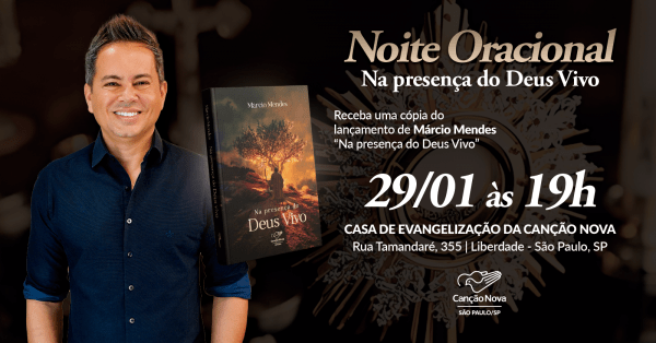 Imagem do evento NOITE ORACIONAL: NA PRESENÇA DO DEUS VIVO