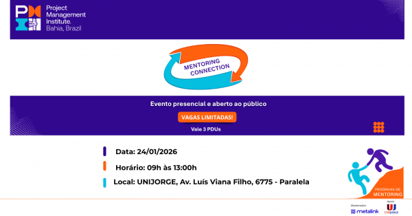 Imagem do evento Mentoring Connection - Edição janeiro de 2026