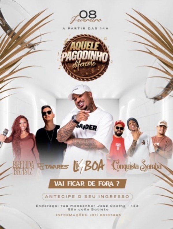 Imagem do evento Aquele Pagodinho Diferente