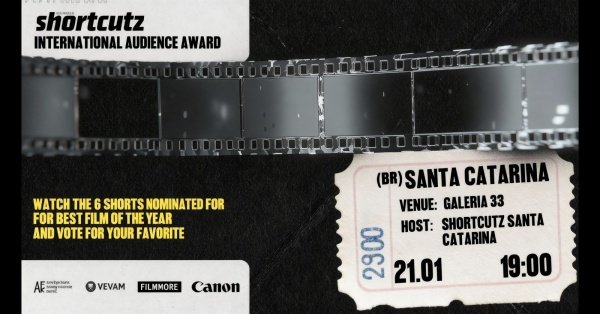 Imagem do evento Shortcutz Amsterdam  -  Prêmio do Público Internacional