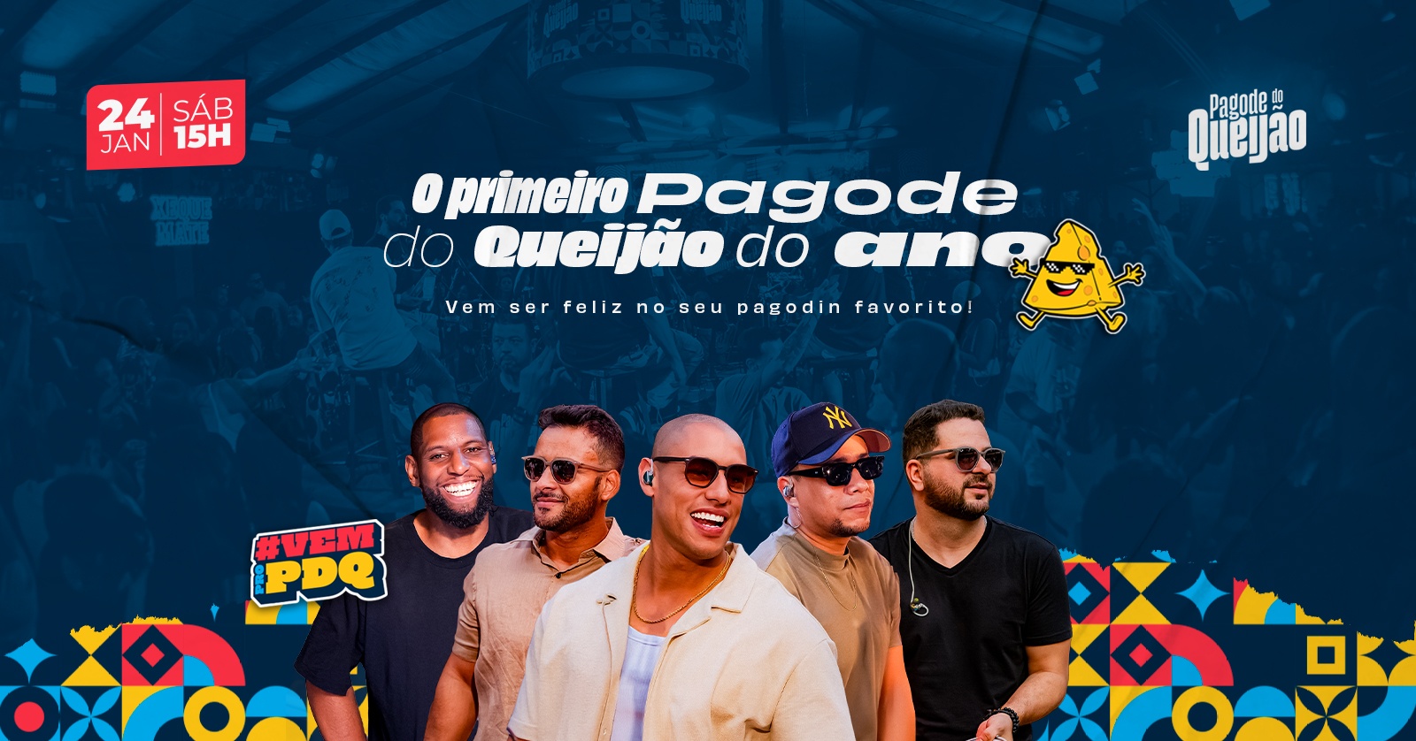 Pagode do Queijão - Edição de Janeiro - Belo Horizonte, MG