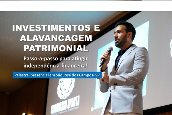 Imagem do evento Investimentos e Alavancagem Patrimonial - Passo-a-passo para atingir Independência Financeira