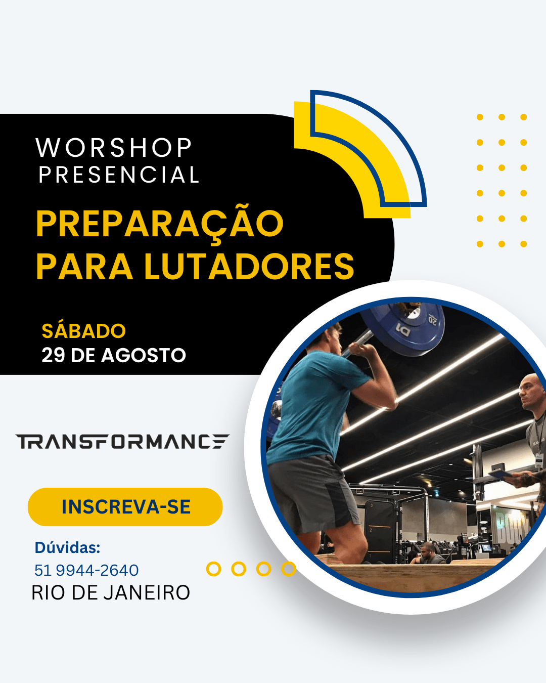 Rio - Preparação para Lutadores (Online + Presencial)