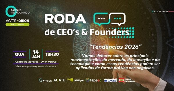 Imagem do evento Roda de CEOS e Founders