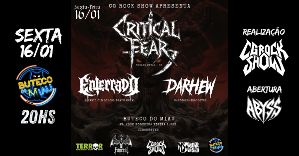 Imagem do evento THRASH METAL NO BUTECO DO MIAU