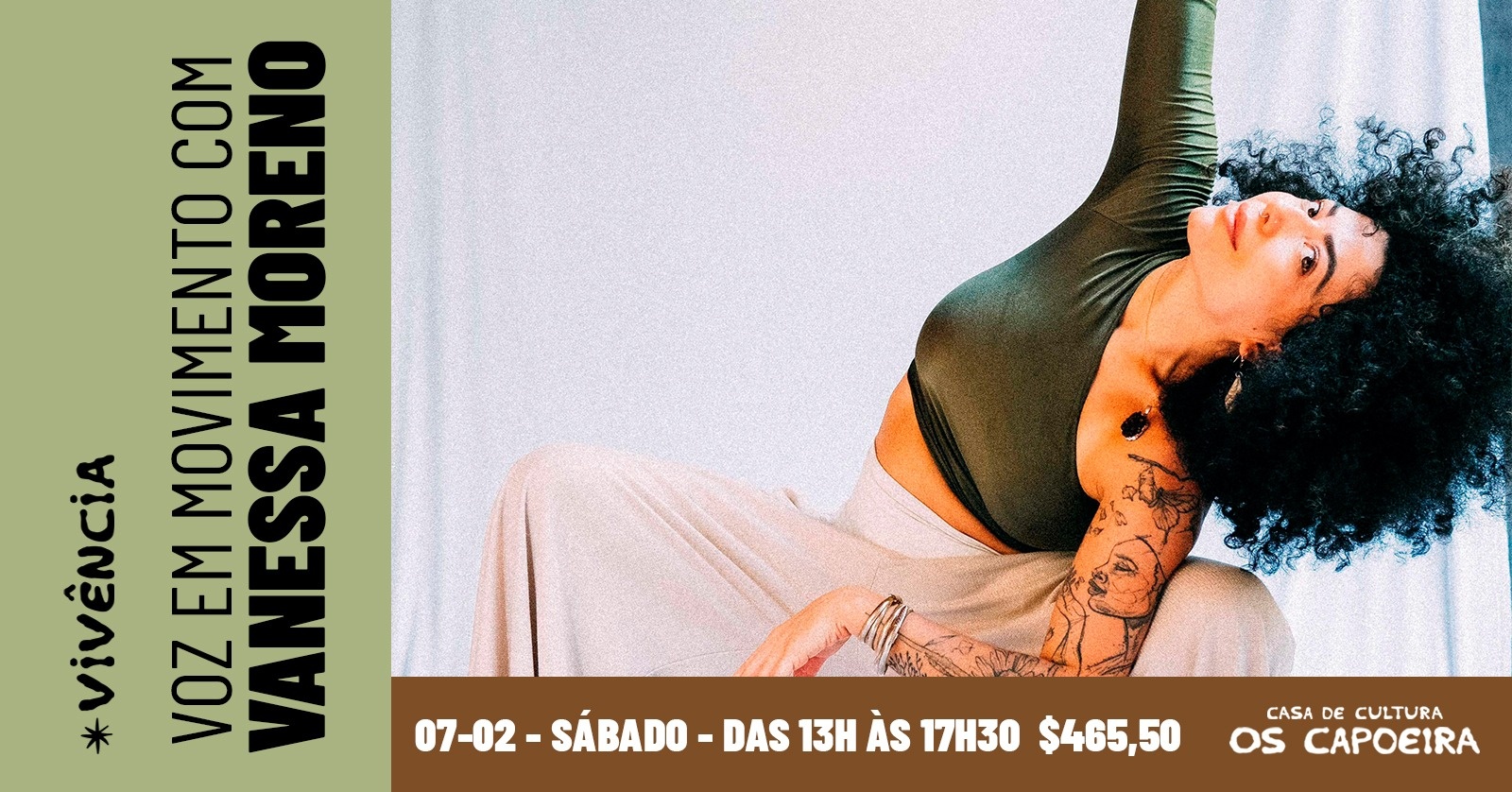 Voz Em Movimento Com Vanessa Moreno - São Paulo, SP