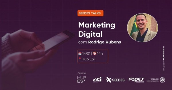 Imagem do evento SEEDES Talks - Marketing Digital