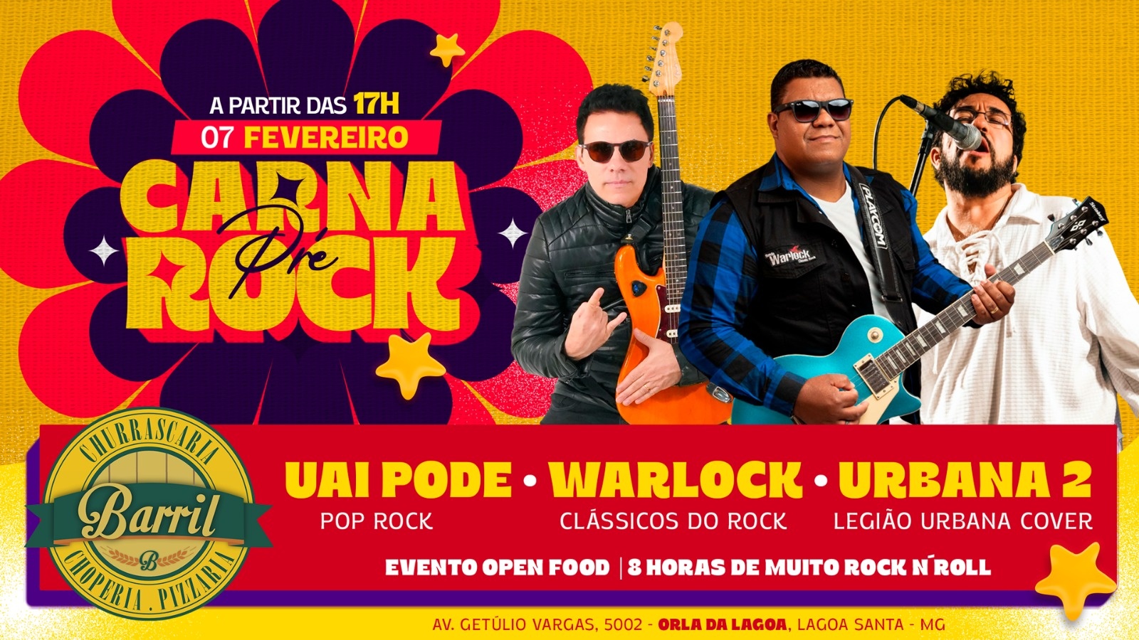 1º Pré Carnarock Lagoa Santa