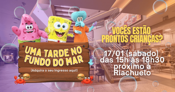 Imagem do evento Uma Tarde no Fundo do Mar