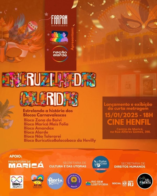 Imagem do evento Encruzilhadas Coloridas  Exibição de Curta-Metragem e Debate