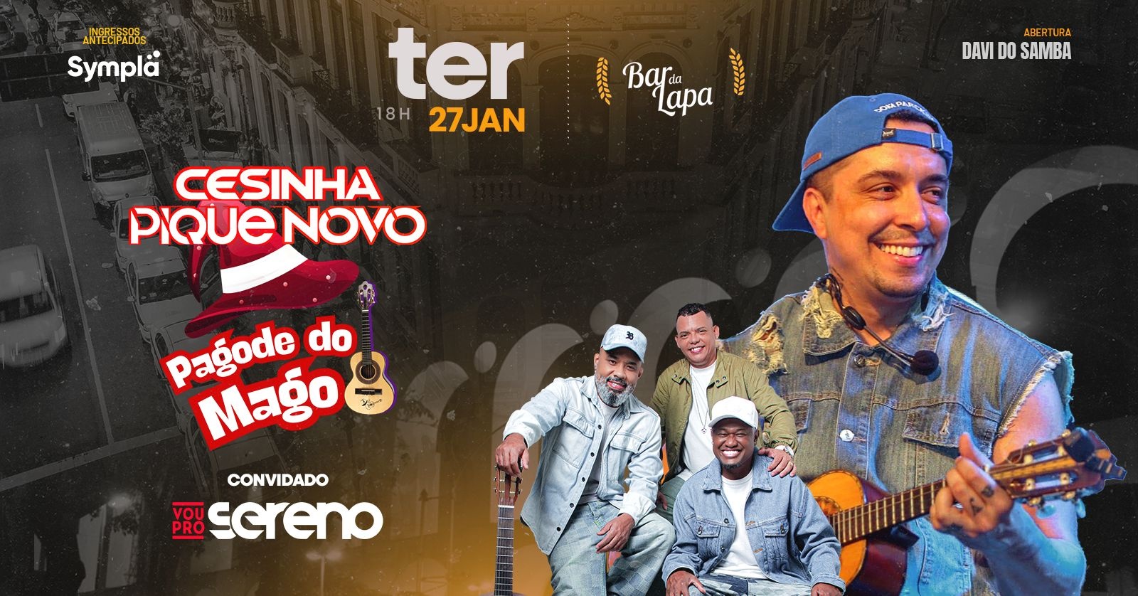 CESINHA NO BAR DA LAPA