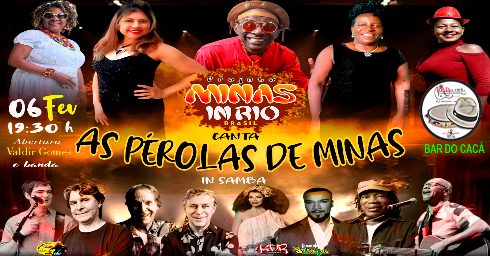 AS PÉROLAS DE MINAS IN SAMBA - Belo Horizonte, MG