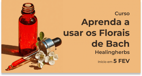 Imagem do evento Curso Aprenda a usar os Florais de Bach (Healingherbs)