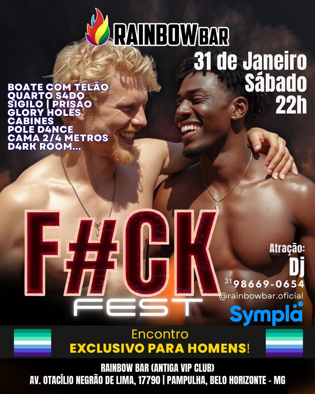 FUCKFESTBH NO RAINBOW BAR - Belo Horizonte, MG