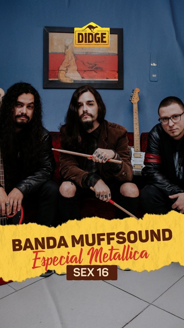 Imagem do evento Especial Metallica com Banda Muffsound