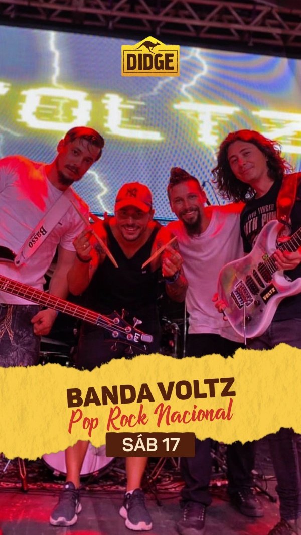 Imagem do evento ESPECIAL ROCK BRAZUKA COM BANDA VOLTZ