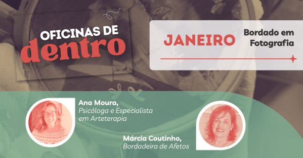 Imagem do evento Oficina de Dentro - Bordado em Fotografia