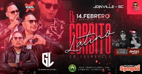Imagem do evento EL GORDITO LATINO - EN JOINVILLE