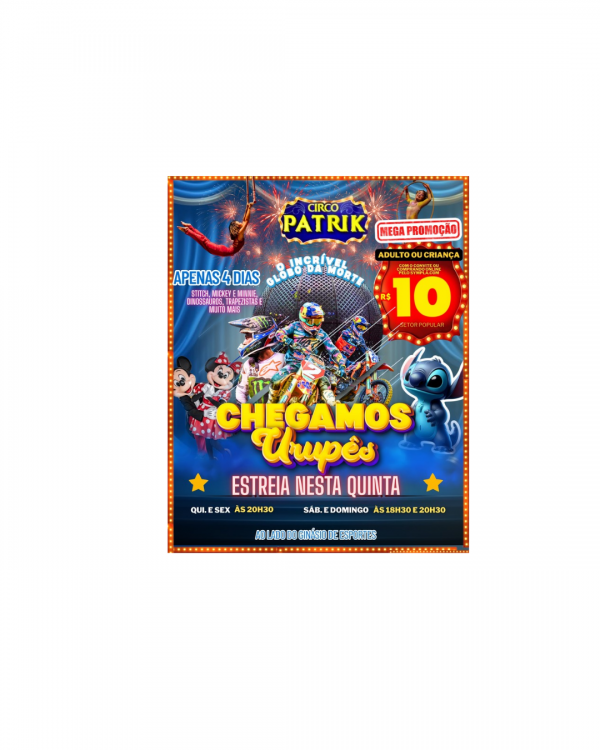 Imagem do evento Ingresso domingo 18h30min