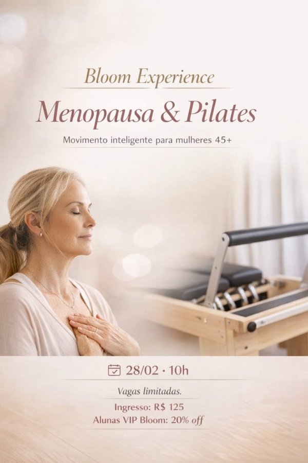 Imagem do evento Menopausa e Pilates