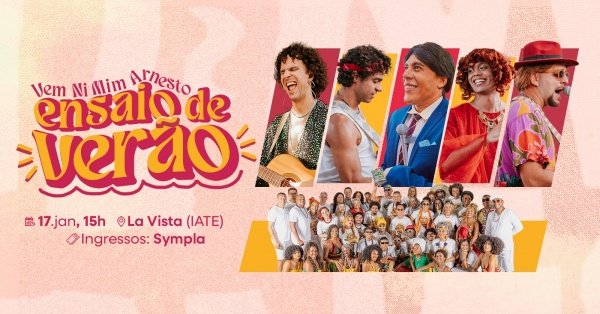 Imagem do evento ENSAIO DE VERÃO: VNMA & DESCIDÃO DOS QUILOMBOLAS