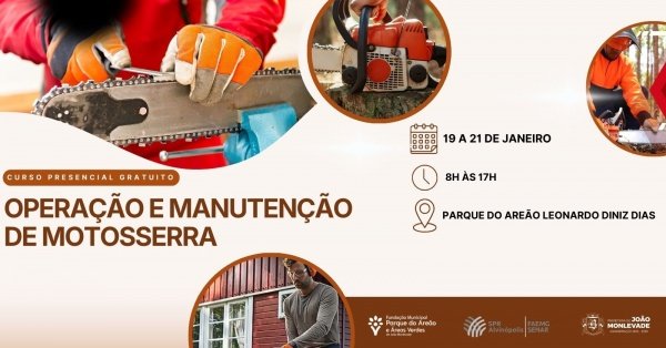 Imagem do evento Curso de Operação e Manutenção de Motosserra