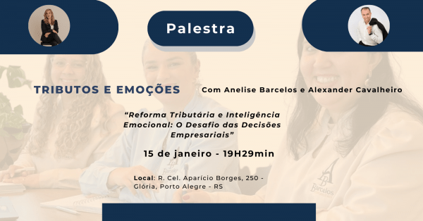 Imagem do evento Reforma Tributária e Inteligência Emocional: O Desafio das Decisões Empresariais