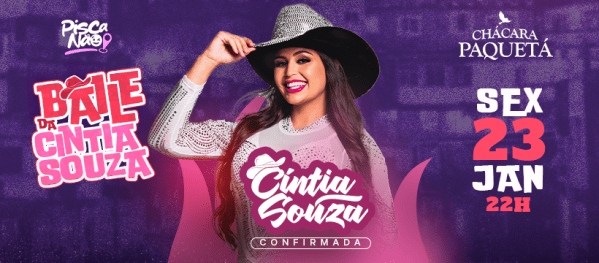 Imagem do evento BAILE DA CINTIA SOUZA