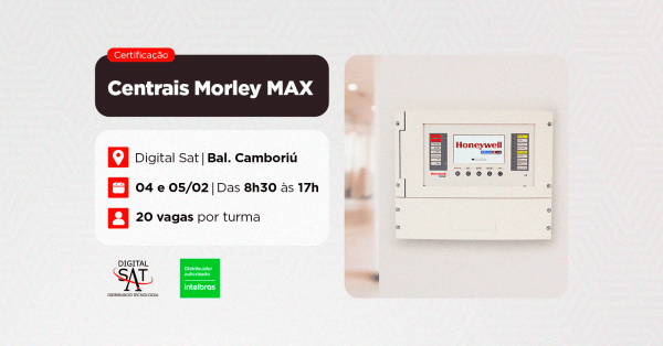 Imagem do evento Certificação: Centrais Morley MAX | Balneário Camboriú