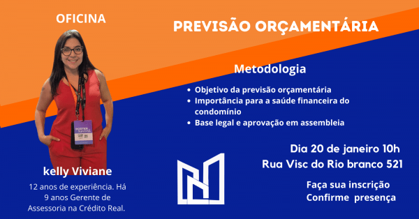 Imagem do evento Previsão Orçamentária - Condomínios
