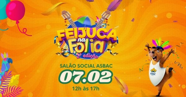 Imagem do evento FEIJUCA NA FOLIA DA ASBAC