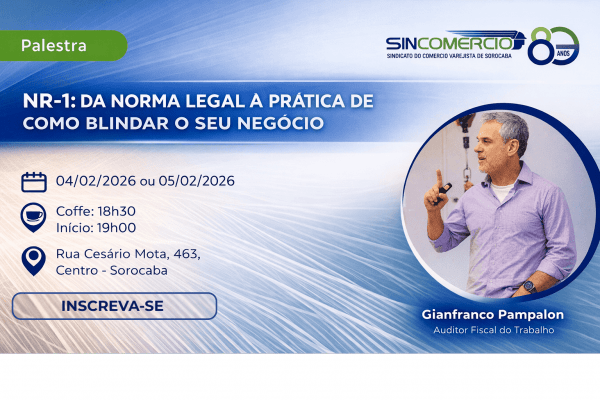 Imagem do evento NR-1: Da Norma Legal à Prática de Como Blindar o Seu Negócio