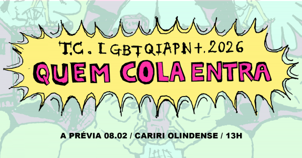 Imagem do evento Prévia QUEM COLA ENTRA 2026