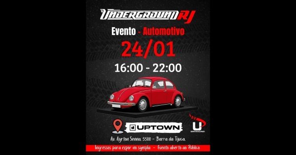 Imagem do evento Underground No Uptown 2º edição