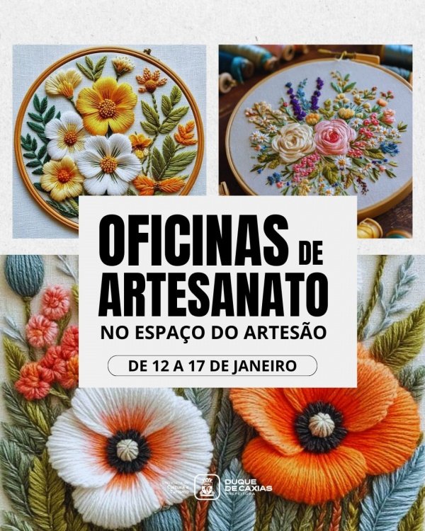 Imagem do evento Espaço do Artesão- Oficina de Biscuit