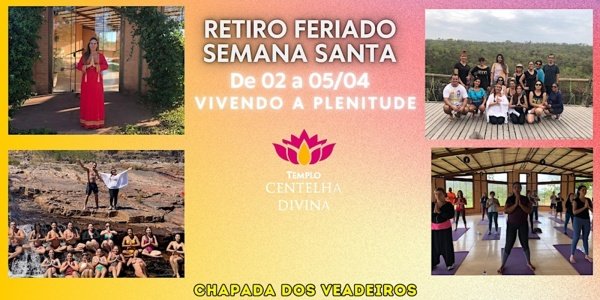 Imagem do evento Retiro da Semana Santa Abril 2026 na Chapada dos Veadeiros