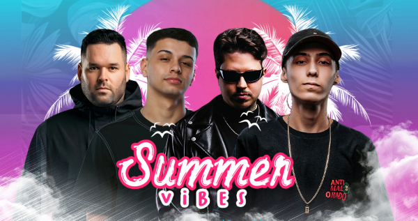 Imagem do evento [SUMMER VIBES] COM FRANCIS + GUSTAVO WIPPEL + BRUNO MARCOS + THIAGO SC + ATRAÇÕES