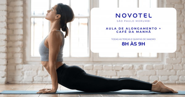 Imagem do evento Aula de alongamento + café da manhã