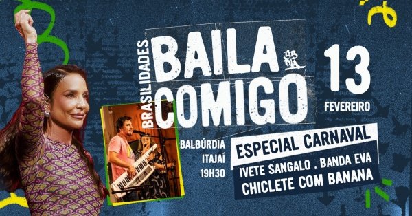 Imagem do evento BAILA COMIGO MUSICAS DE CARNAVAL