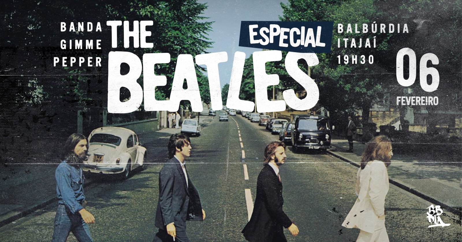 ESPECIAL BEATLES - COM A BANDA GIMME PEPPER - Itajaí, SC