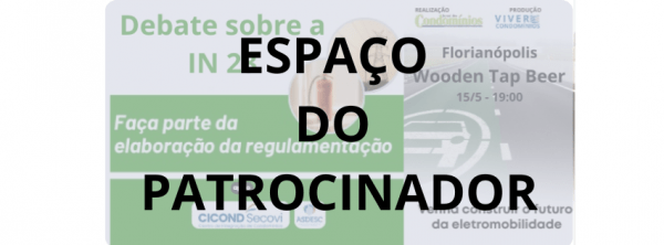 Imagem do evento PATROCÍNIO - Consulta Pública - Norma Técnica.....