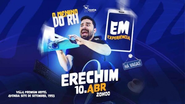 Imagem do evento MENINO DO RH EM ERECHIM
