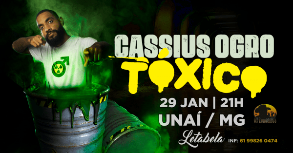 Imagem do evento CASSIUS OGRO em UNAÍ - Show de Comédia