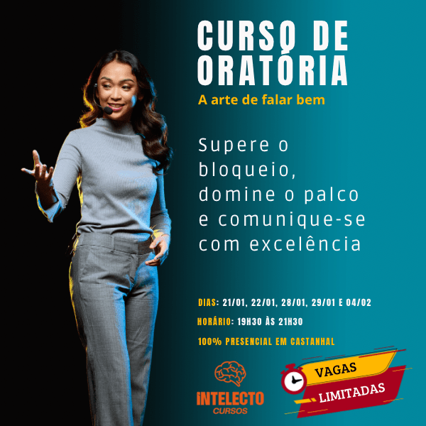 Imagem do evento CURSO DE ORATÓRIA - A arte de falar bem !
