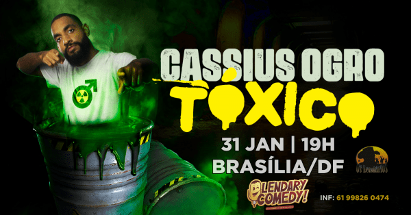 Imagem do evento CASSIUS OGRO em BRASÍLIA - Show Solo