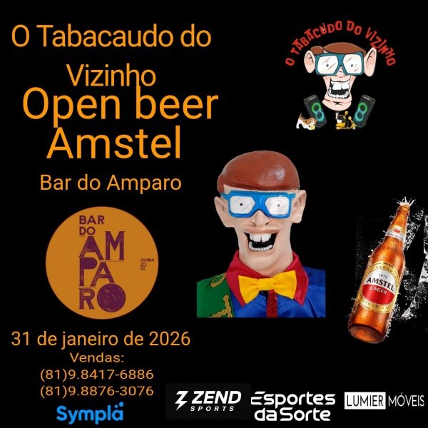 Imagem do evento O Tabacudo do Vizinho